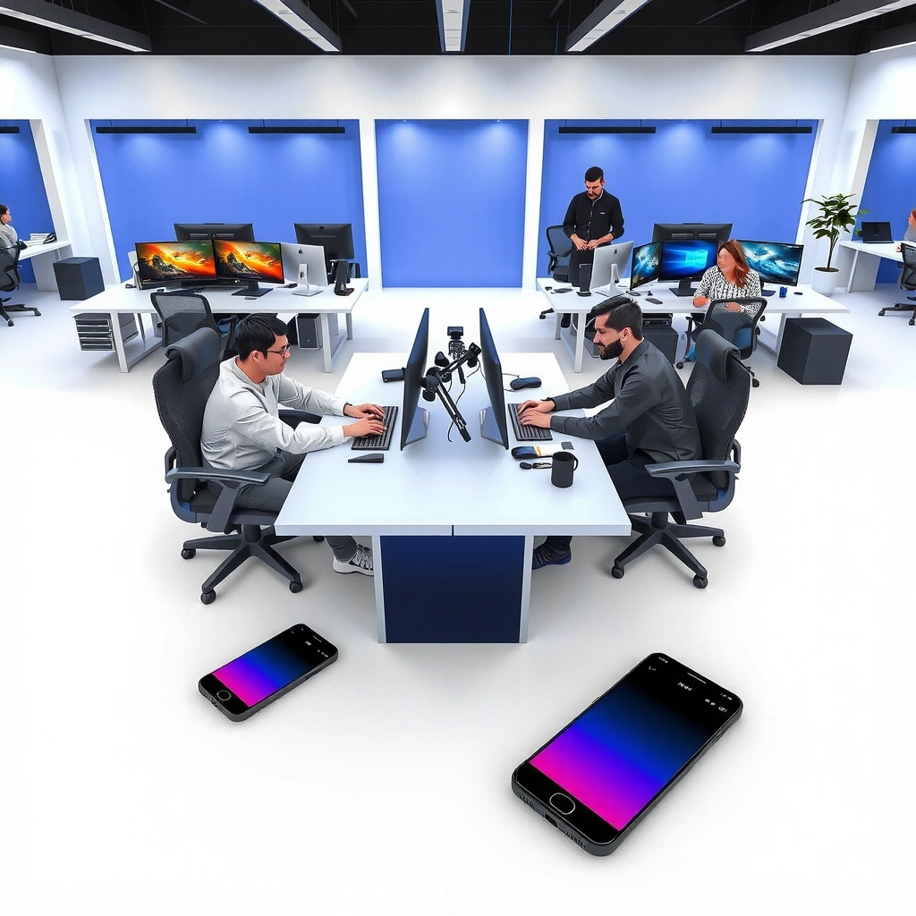 Kentummud Mobile Game Studio team and office environment